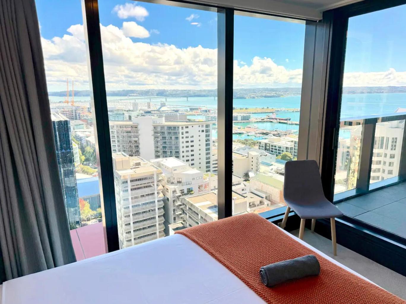 Gorgeous Seaview 2 Bedroom Apartment In Auckland Cbd Exterior photo