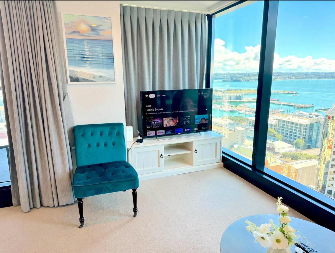Gorgeous Seaview 2 Bedroom Apartment In Auckland Cbd Exterior photo