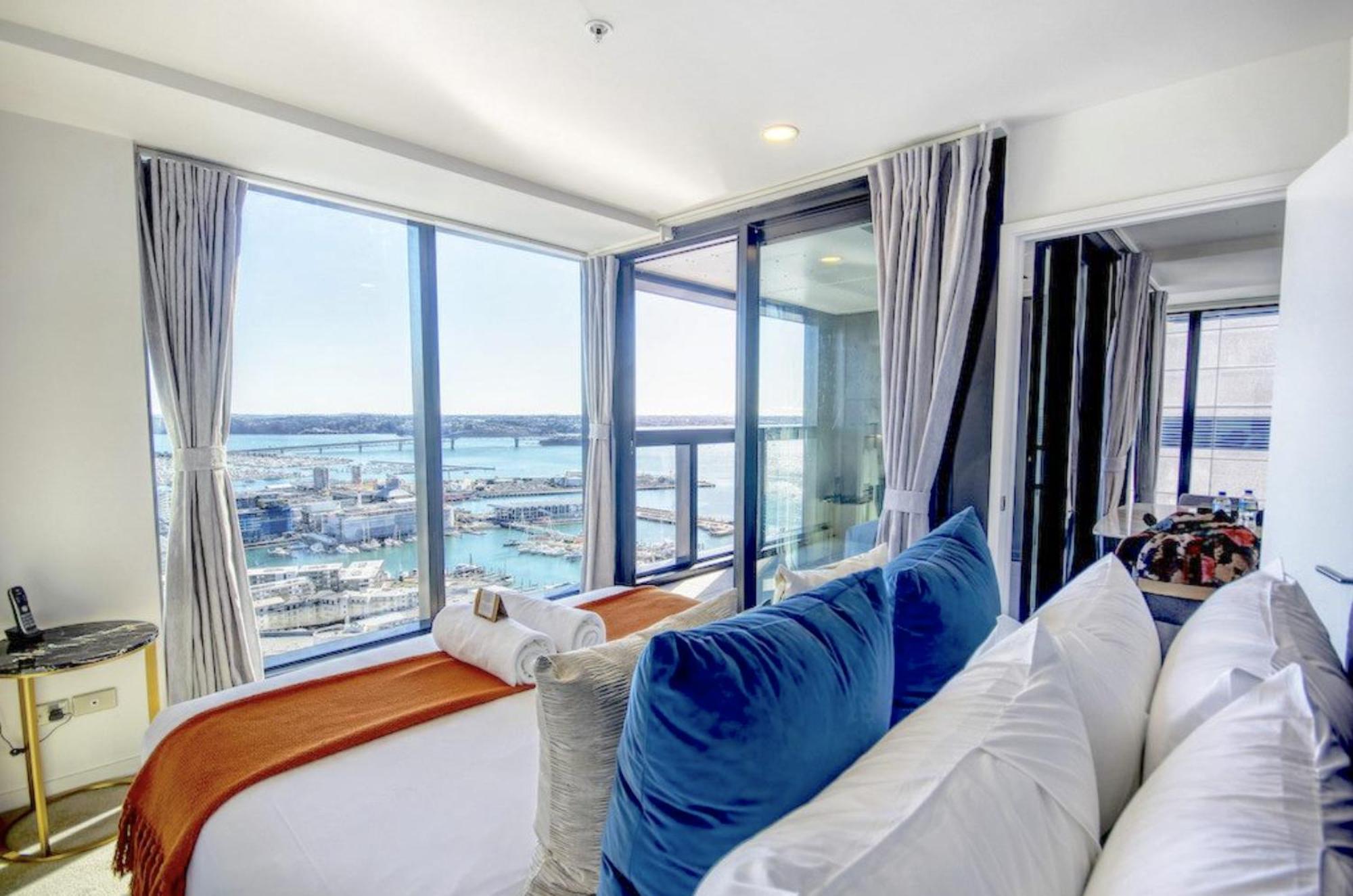 Gorgeous Seaview 2 Bedroom Apartment In Auckland Cbd Exterior photo