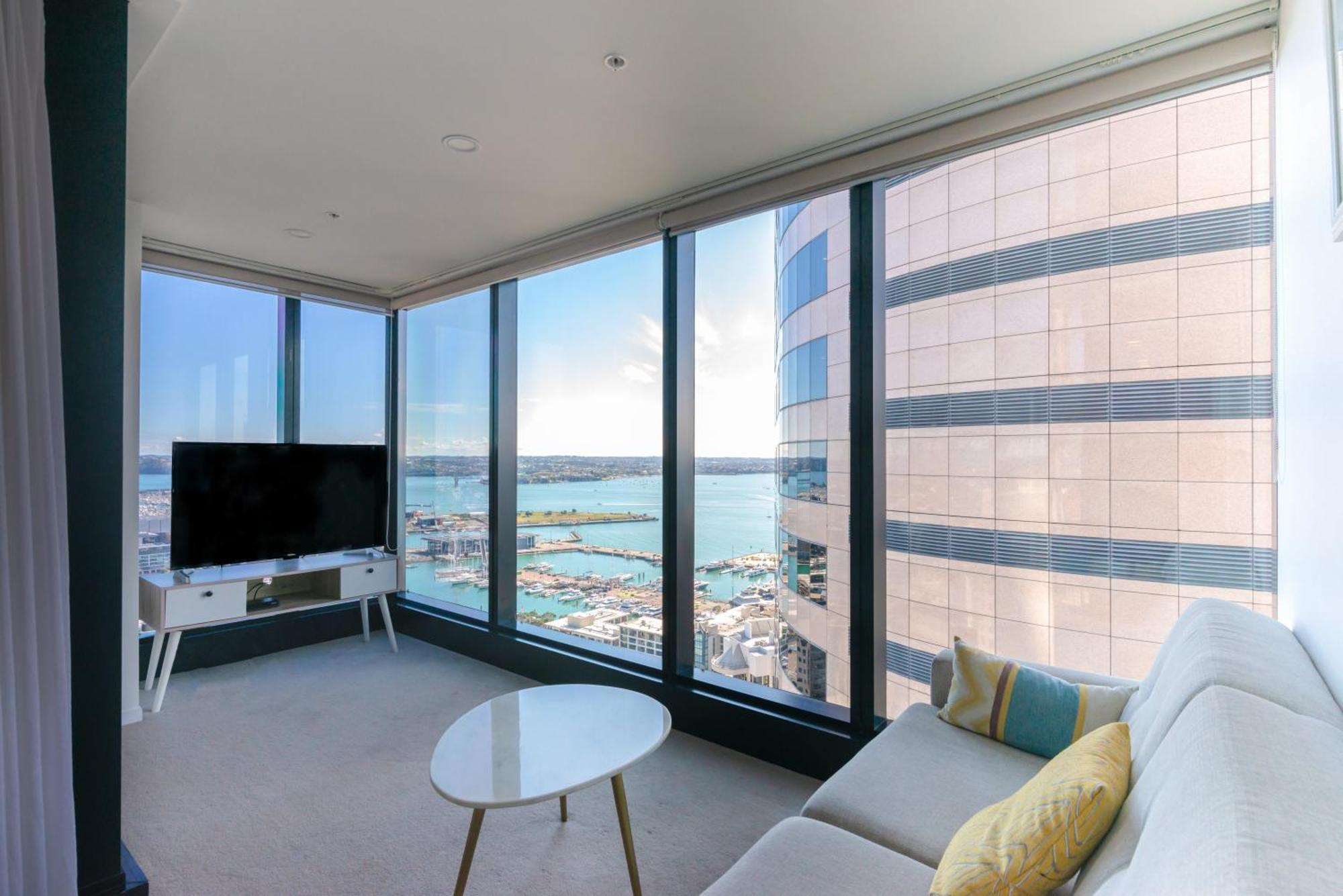 Gorgeous Seaview 2 Bedroom Apartment In Auckland Cbd Exterior photo