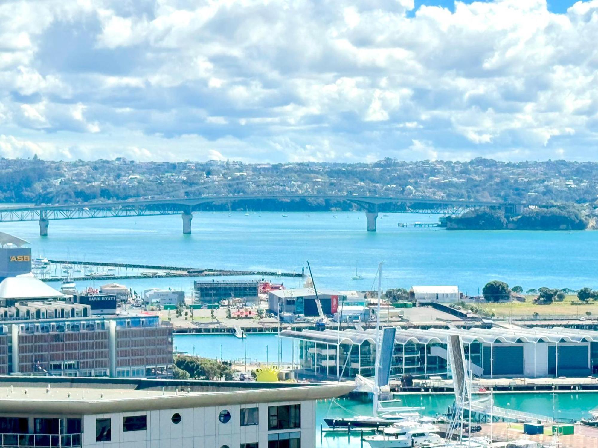 Gorgeous Seaview 2 Bedroom Apartment In Auckland Cbd Exterior photo